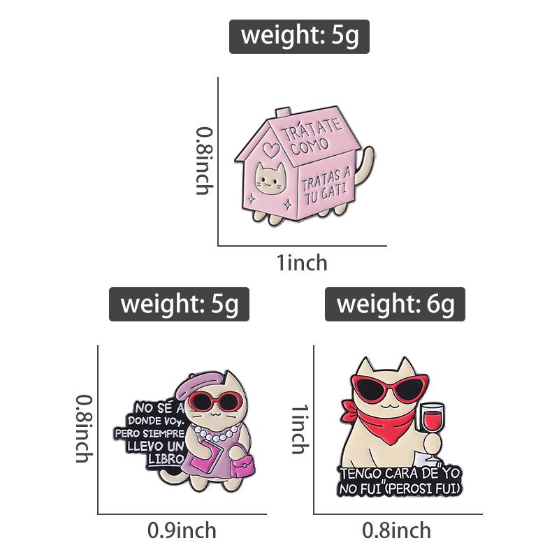 Эмалевые значки с котами на заказ "У меня лицо 'Это был не я'"(НО Я БЫЛ) Броши Значки на лацкан Одежда Животные Ювелирные изделия Подарок для Детей Друзей