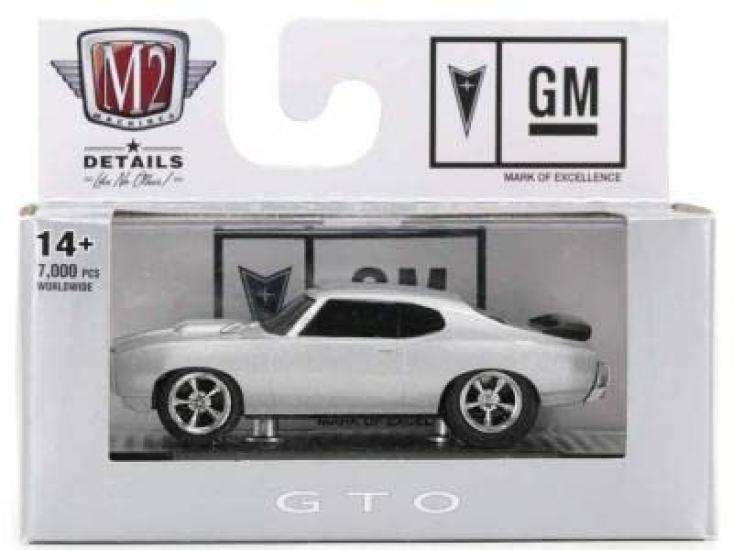 M2 Machines масштаб 1:64 СЕРИЯ GROUND POUNDERS 24 «1969 PONTIAC GTO»