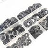 340Pcs Circlips Washers Starlock Clamping Washers Assortment Clamping Rings Inner Teeth Quick Release Retaining Rings