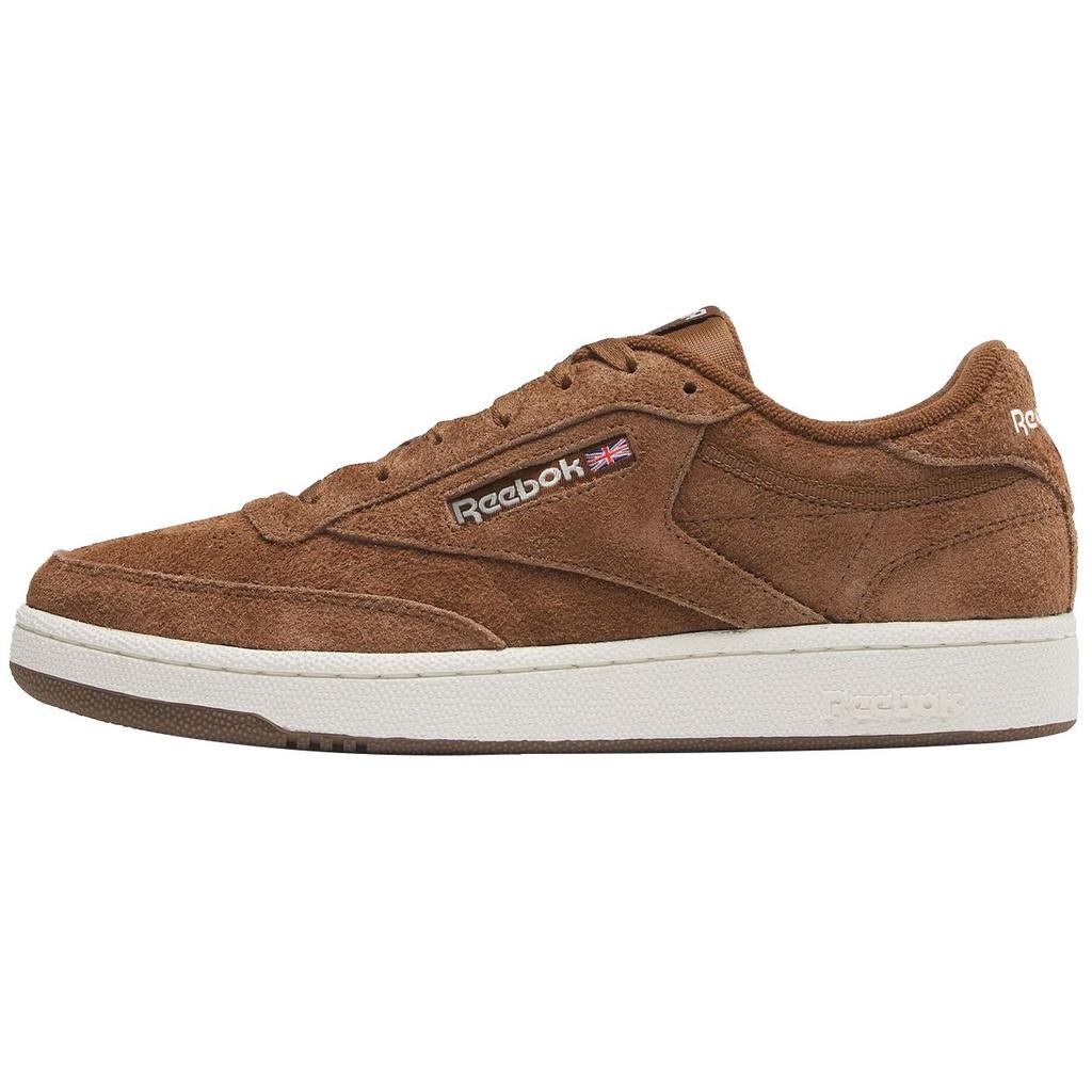Reebok Club C 85 Comfortable Versatile Low-Top Sneakers Men Sneakers Brown 100033003