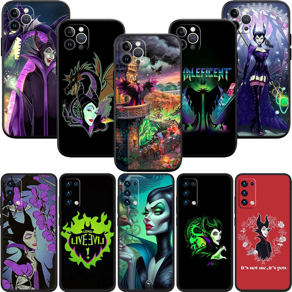 CJ76 Maleficent Soft Shell Phone Case for Redmi Note 13 14 Pro+ Plus A3 A3X 13X 13C 13R 14S 14C 14R