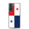 Coque Téléphone - Samsung - Galaxy S21 - Drapeau Panama - Souple - Multicolore