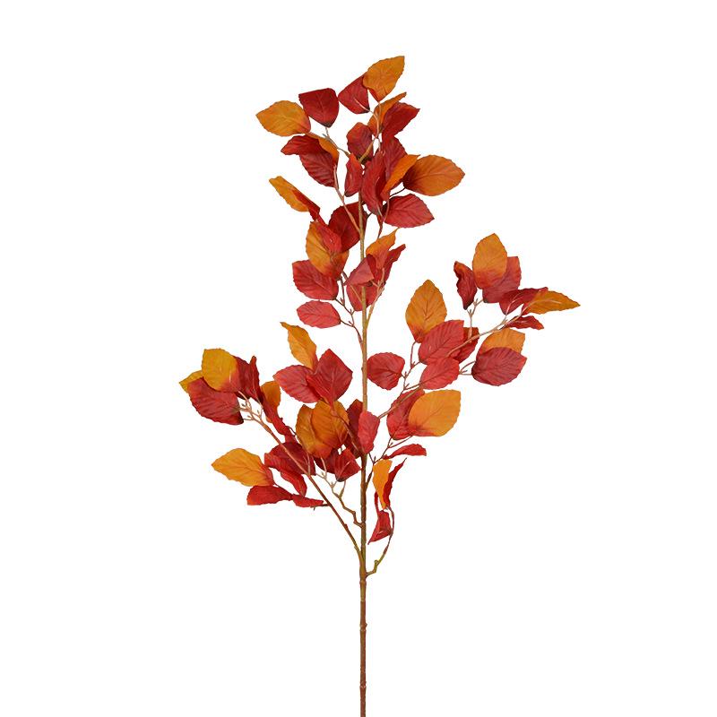 Beech Branch Autumn Green Plant Leaves for Wedding Arch and Photography Decor