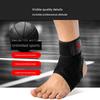 Basketball Enthusiasts' Protective Ankle Brace for Sports Sprains, Running Protective Gear, Breathable Strap, Compression Ankle Support