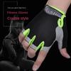 Fingerless Half Finger Gloves Breathable Bicycle Accessories  Outdoor Sports