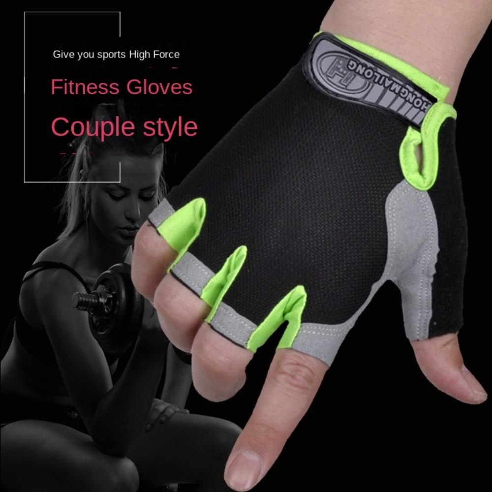 Fingerless Half Finger Gloves Breathable Bicycle Accessories Outdoor Sports