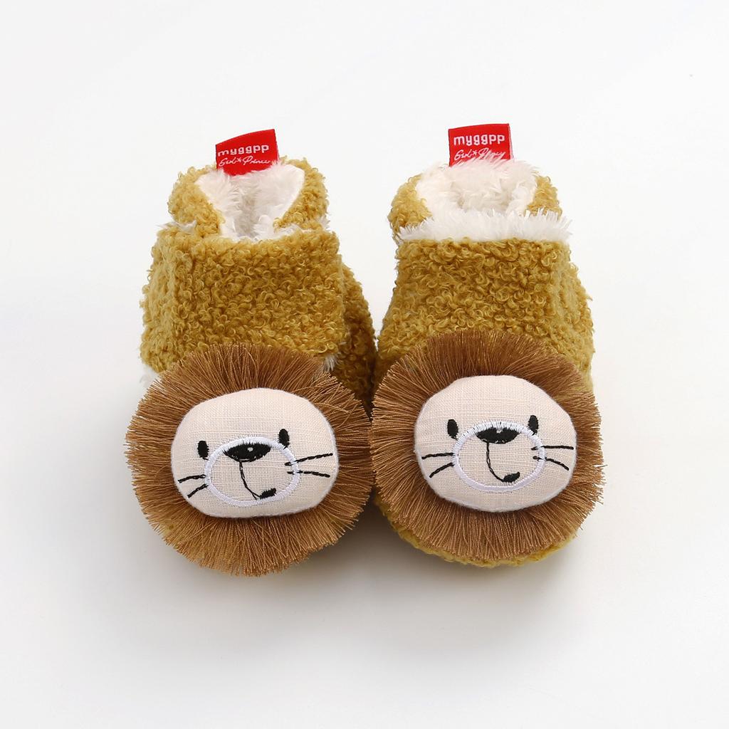 MYGGPP Autumn and Winter Baby Cotton Shoes Baby Shoes Soft Bottom Toddler Shoes Baby Shoes Cotton Shoes Warm Shoes