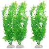 Plastic Aquarium Decorations Green Artificial Plastic Plant Grass for Fish Tank Aquarium Ornament