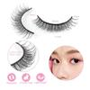 Soft Fake Eyelashes Natural Short Lashes False Eyelashes Cat Eye Look Manga Lashes