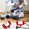 Пластиковая заглушка Tagout, блокирующая вилку питания, устройство блокировки вилки, промышленная бытовая блокировка вилки, блокировка вилки с запирающей этикеткой
