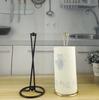 Vertical Iron Paper Towel Holder Nordic Ins Style Gold Paper Towel Holder Kitchen Table Roll Paper Holder Desktop Storage Shelf