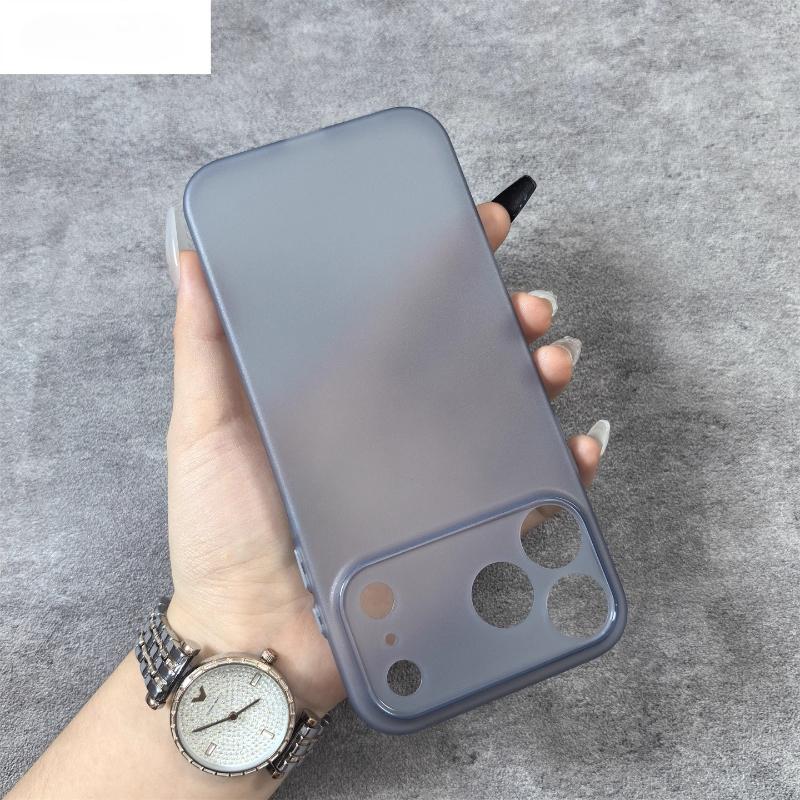 Ультратонкий матовый чехол для телефона 0,3 мм для iPhone 17 Pro Max 17 Air Полупрозрачная матовая мягкая PP-накладка для iPhone 17Pro