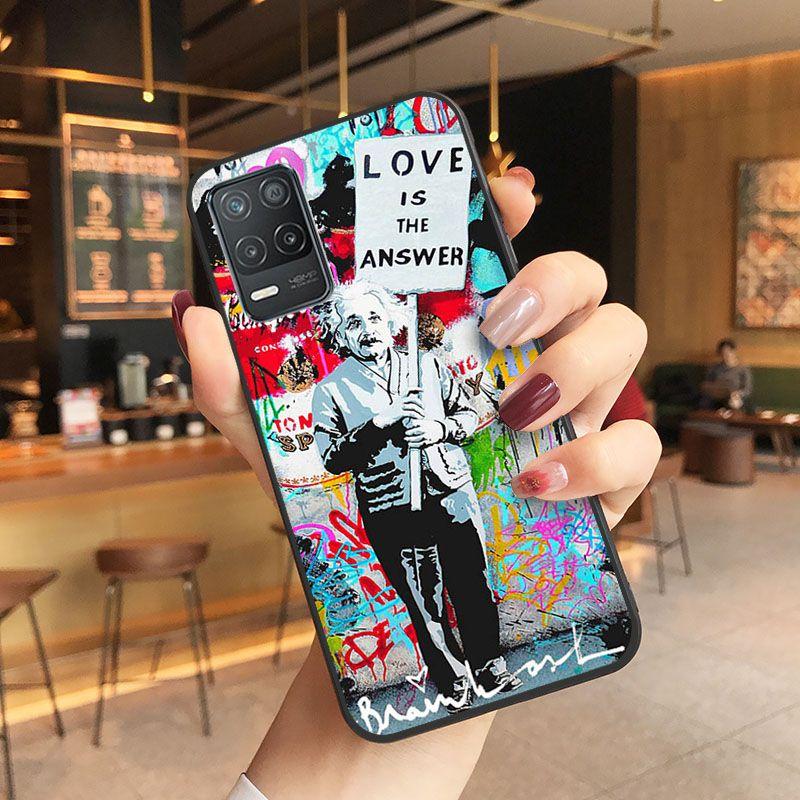 Чехол для телефона Funda Street Art Shell для oppo Realme 8Pro 6PRO 6i 7pro 9i 9pro C11 C21Y C21 C25Y C25S C3 Q3S XT Cases coque