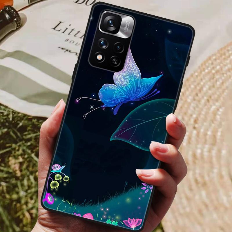 Чехол для Xiaomi Redmi Note 11 Pro Plus 5G, мягкий силиконовый задний чехол для телефона для Xiaomi Redmi Note11 Pro + Plus, бампер Coque Fundas