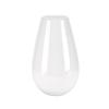 Hestia White Opaque Rounded Vase 20cm
