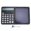 Multifunctional Talking Calculator Rechargeable 12 Digits Large Display Calculator with Notepad Big Sensitive Keys for