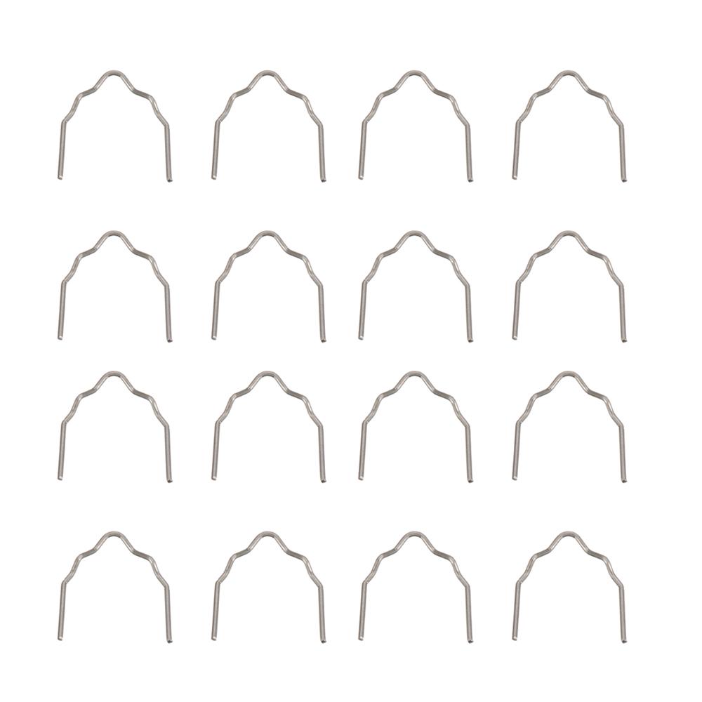 Hot Wave Universal Staples 100Pcs Pre-Cut 0.6-0.8mm Plastic Stapler Welding Repair