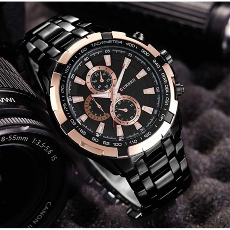 CURREN Brand Luxury Watches Men Sports Business Casual Quartz Wrist Watches Military Wristwatch Waterproof 8023