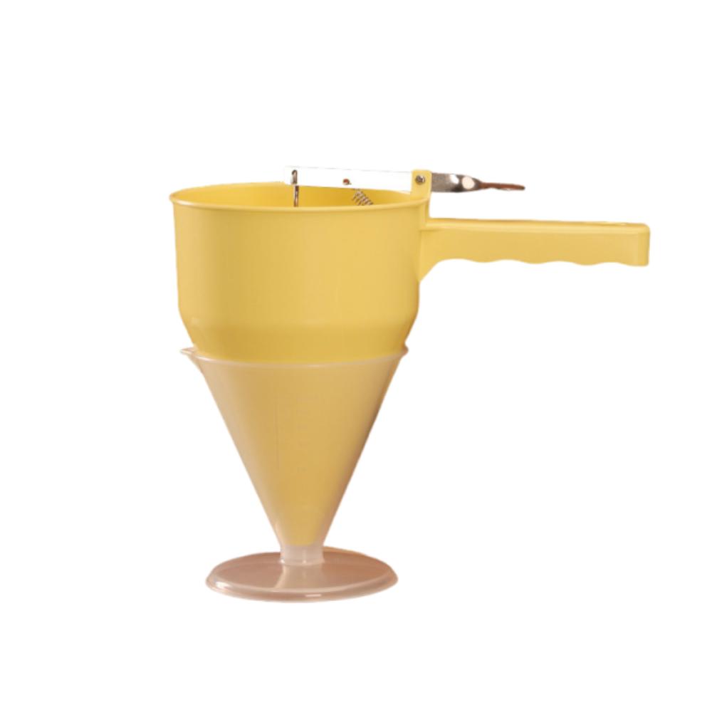 Регулируемый диспенсер для теста со стойкой и ручкой, ручной, для небольших шариков из теста, инструменты для выпечки, большая емкость, прост в использовании, воронка для готовки