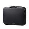 Elecom Внутренняя сумка из поликарбоната ZEROSHOCK из синтетической кожи, горизонтальная, 14 дюймов, черная, ZSB-IBPRL14BK