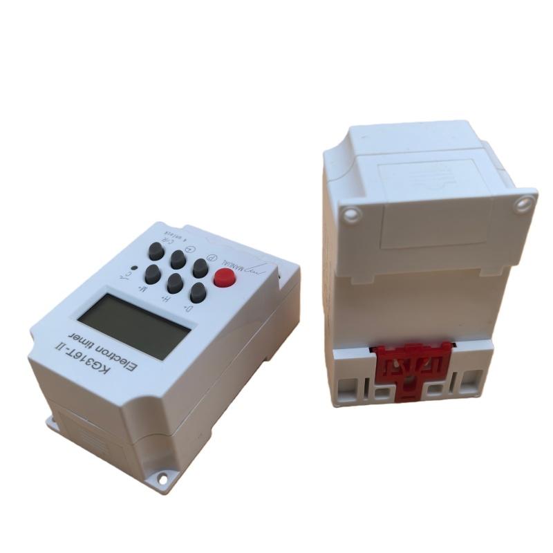 KG316T 220/12/110/24v 25A 10A Second Setting Digital Timer Switch Daily 7 Days Weekly Programmable Time With Power Saving Mode3