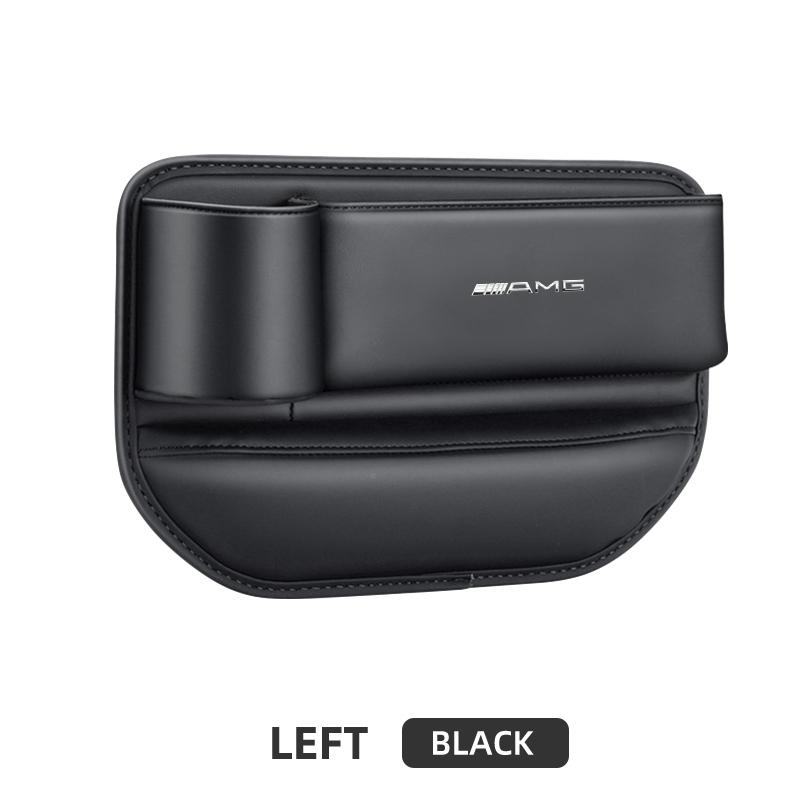 WXAKF1 Hot 2026 For Benz Car Seat Gap Organizer Multifunction Storage Box Cup Pocket For Mercedes Benz AMG W204 W205 W203 W211 W212 W21