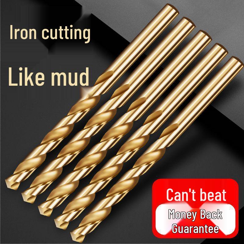 M43 Stainless Steel Twist Drill Bit Set (1-13mm) for Metal and Alloy – Super Hard, Straight Shank