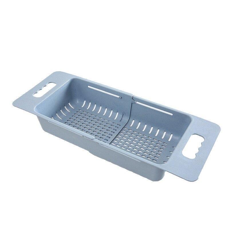 Kitchen Sink Organizer Dish Drainer Organizer for Soap Towel Rack Home Supply Kitchen Accessories Adjustable Shelf Storage Rack