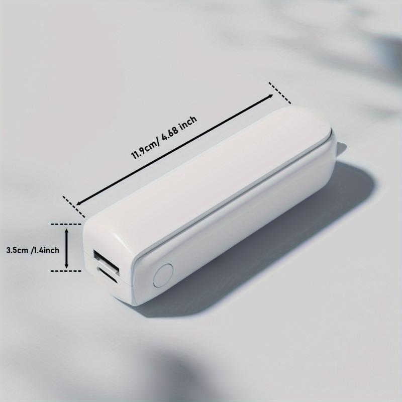 Новая модель, ручной маленький вентилятор, портативная USB-зарядка, мини-электрический вентилятор с длительным временем работы, вентилятор 2-в-1 с функцией Power Bank