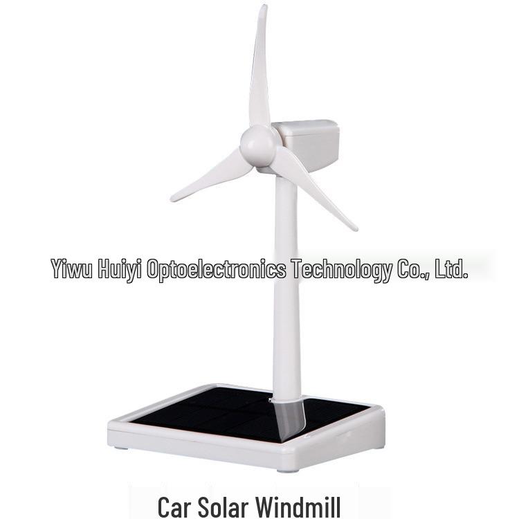Орнамент для седана в виде солнечной ветряной мельницы - Креативное украшение для улицы и интерьера и модель для научного эксперимента