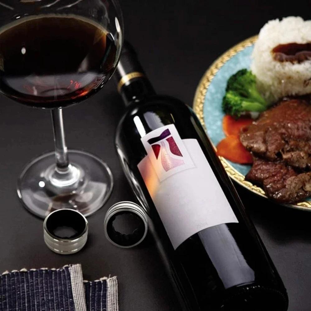 10pcs Anti-overflow Wine Bottle Collars Velvet Lined Wine Drip Catcher Wine Bottle Drip Ring Pub