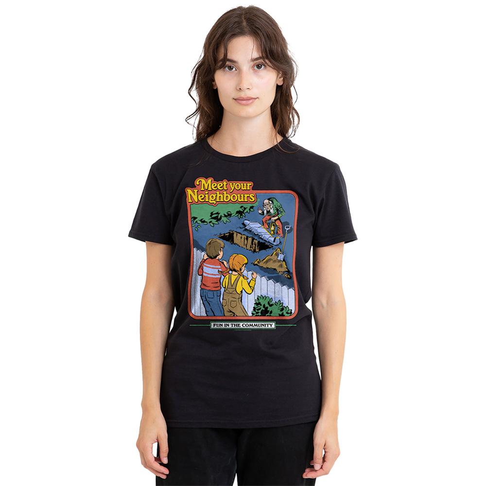 Steven Rhodes Womens/Ladies Meet Your Neighbours T-Shirt
