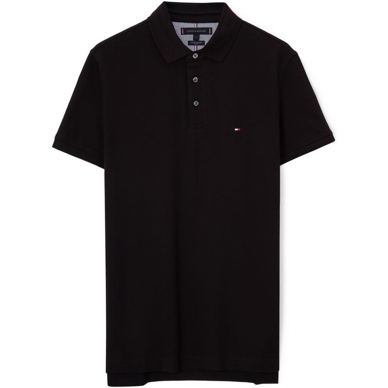 Tommy Hilfiger Polo Shirt Men's Black MW0MW26882BDS