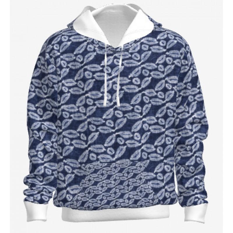 Soft Oversized Hoodie Men Fall Cotton 280g Thermal Transfer Print 3D Streetwear Sweatshirt