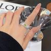 Украшения из натурального хрусталя кольцо из стерлингового серебра s925 женское нишевое высококачественное повседневный подарок подарок на день рождения