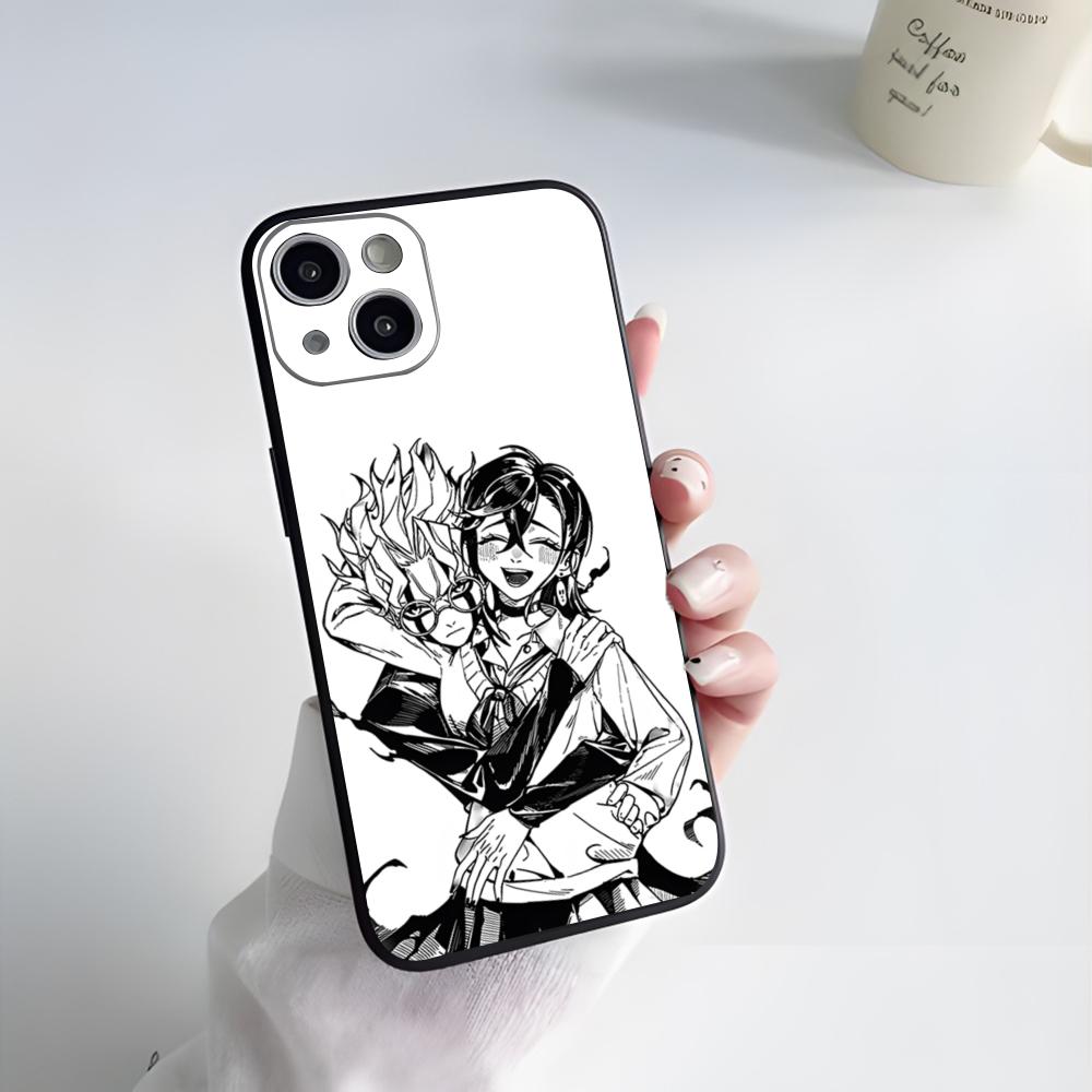 Чехол для телефона Аниме Dandadan Для IPhone 17 Pro Max 15 Pro 16 14 Plus 12 13 Mini 11 Pro Ударопрочный Мягкий Чехол