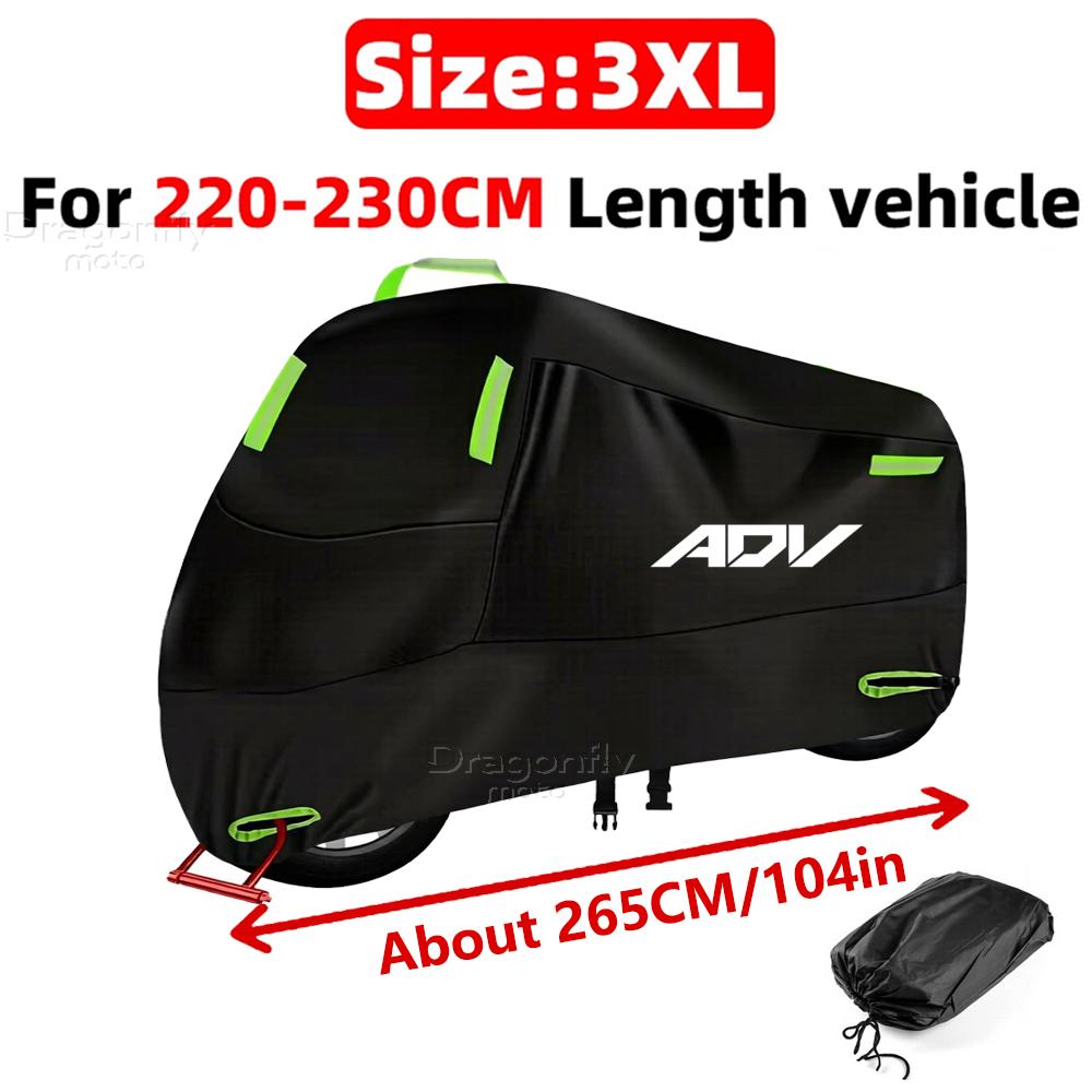 For Honda ADV160 ADV150 ADV350 ADV 350 160 150 Motorcycle Cover Waterproof Outdoor Scooter UV Protector Rain Cover