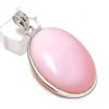 Pink Opal Gemstone 925 Sterling Silver Jewelry Pendant 2.17"