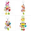 Baby Carriage Rattle Toy With Lighted Features For Toddler Development And Entertainment
