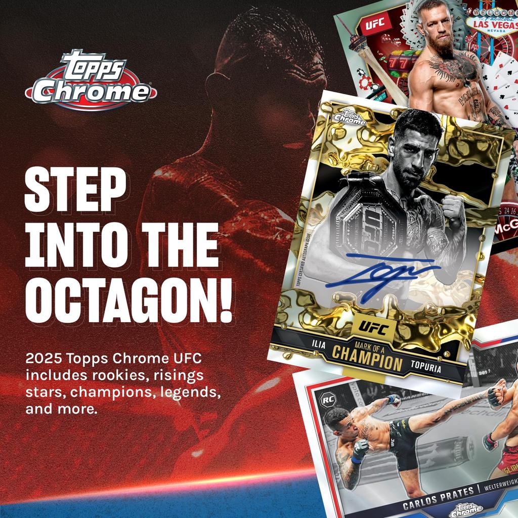 Topps UFC Chrome 2025 Value Pack