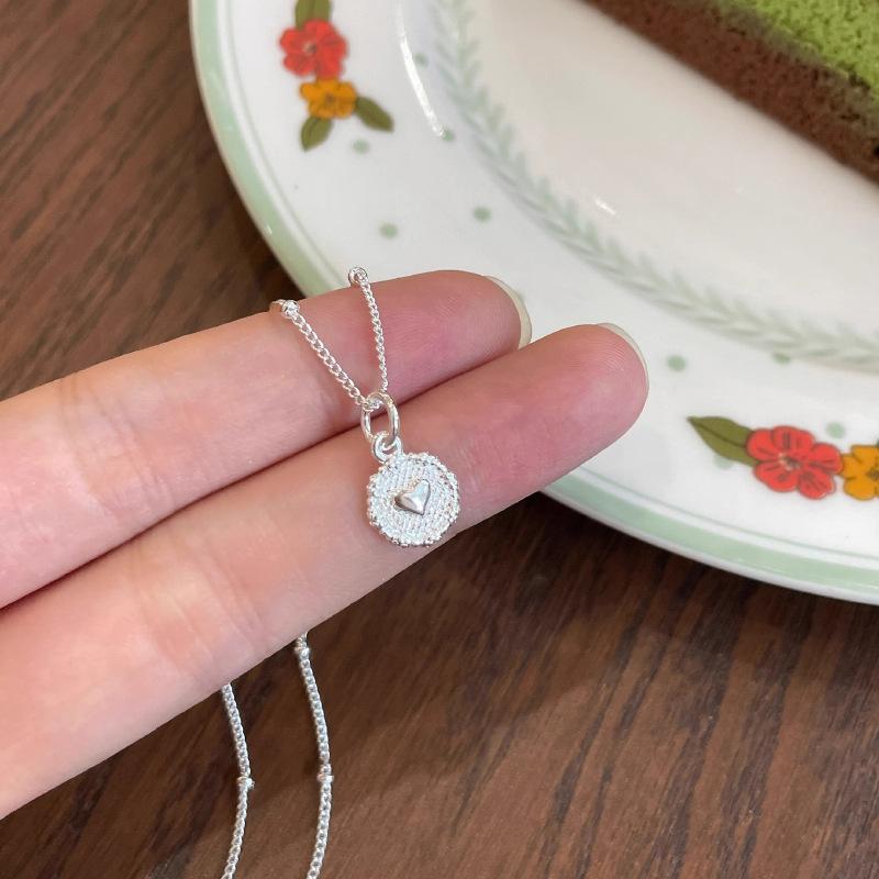 Модное ожерелье с кулоном из серебра 925 пробы с жемчугом и тонкой цепочкой для женщин и девушек