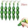5 шт., набор игрушек для непосед, Portachiavi, декомпрессионные игрушки Edamame, мягкие игрушки, сжимаемые, горох, фасоль, брелок, милый стресс, игрушка для взрослых, брелок