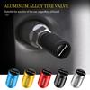 CSF1   4PCS Car Air Tire Valve Caps Aluminum Wheel Tyre Stem Cover For Mercedes Benz AMG A B C E S G Class A180 CLK CLA GLE GLC W212