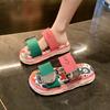 Fashion Women Slippers Fashionable Graffiti Platform Slippers Women Summer Beach Sandals Thick Bottom Slip-On Slide Women Shoes