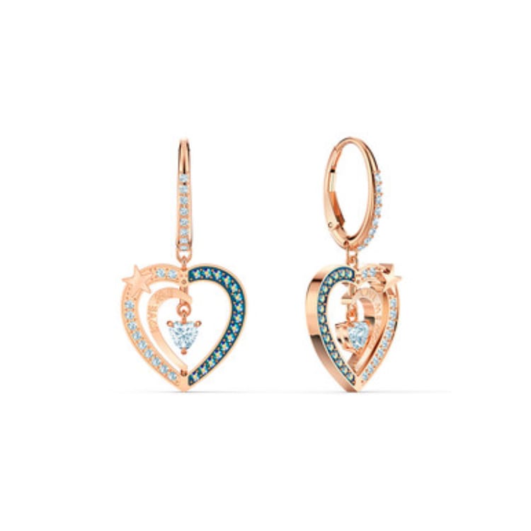 Swarovski STARRY NIGHT Earrings Women's Blue 5484016