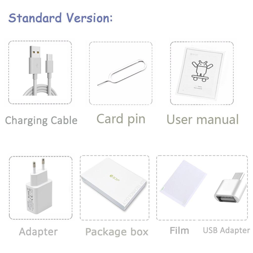 2024 Новый детский планшет BDF 7 дюймов Android 9.0 32 ГБ ПЗУ 5G WiFi планшеты