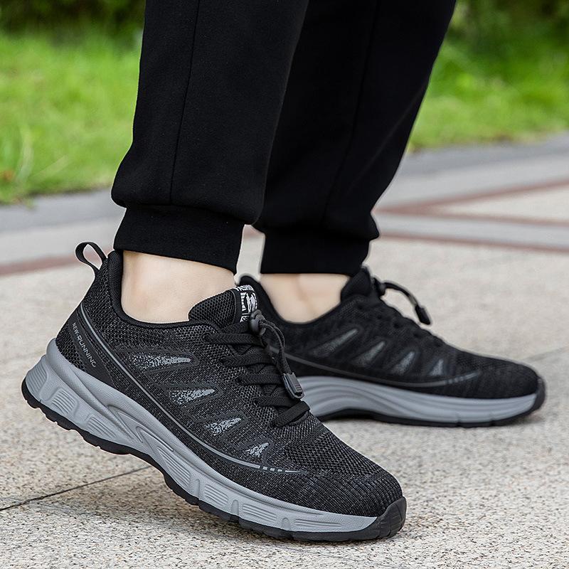 Пожилая обувь мужская и женская обувь для мамы среднего и пожилого возраста удобная и дышащая 2025 новая легкая спортивная обувь для ходьбы