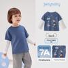 Детская футболка с длинным рукавом JELLYBABY, имитирующая две части