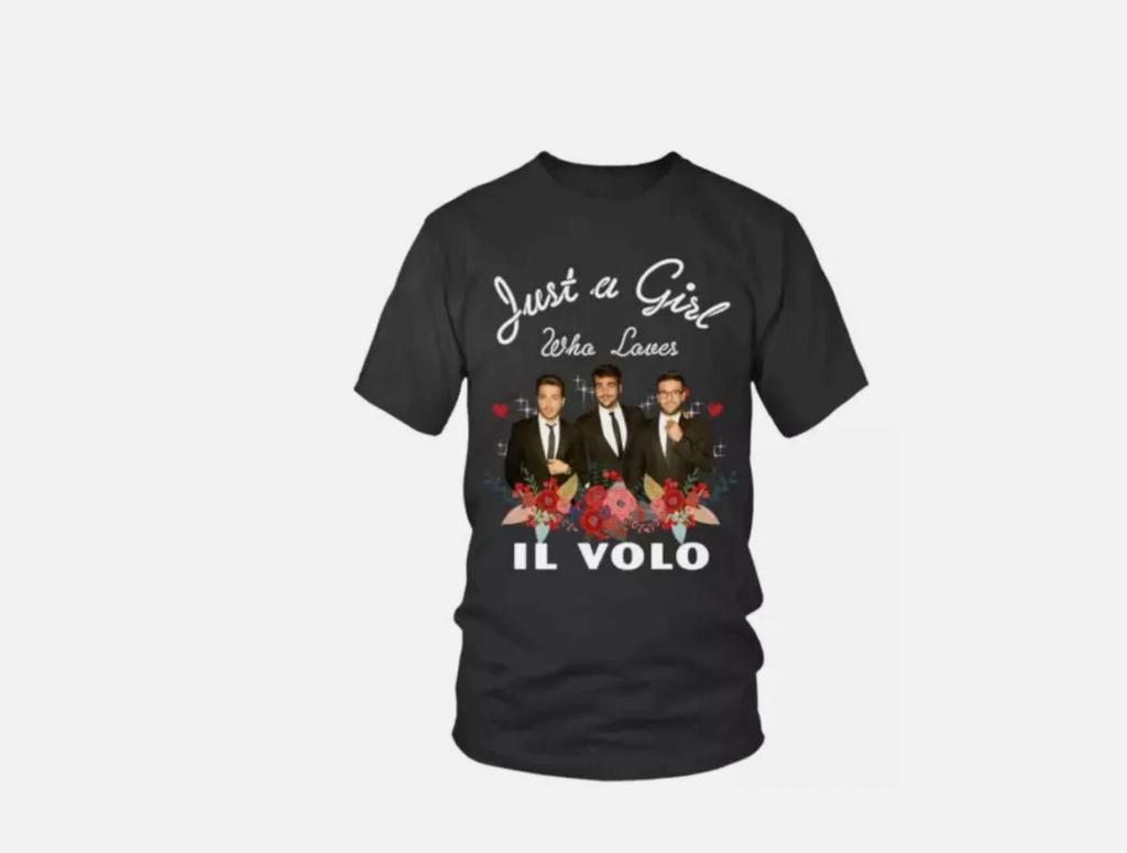 ФУТБОЛКА ДЛЯ ДЕВОЧКИ, КОТОРАЯ ЛЮБИТ IL VOLO