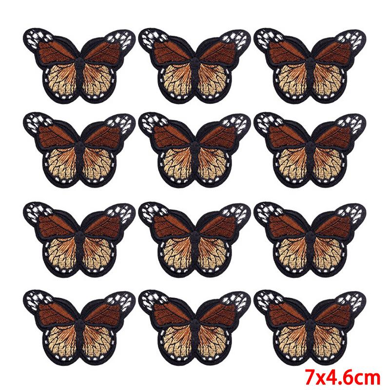 10 шт./лот, вышивка, железные нашивки для одежды, нашивки для одежды, куртки, декор, аппликация, принадлежности для шитья